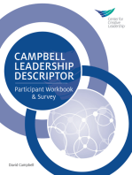 Campbell Leadership Descriptor Participant Workbook & Survey