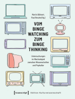 Vom Binge Watching zum Binge Thinking: Untersuchungen im Wechselspiel zwischen Wissenschaften und Popkultur