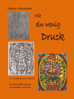 Mit ein wenig Druck: Vom Linolschnitt zum Linoldruck - Ein kleiner Erfahrungsbericht vom Schneiden und Drucken