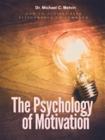 The Psychology Of Motivation