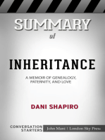 Summary of Inheritance: A Memoir of Genealogy, Paternity, and Love: Conversation Starters