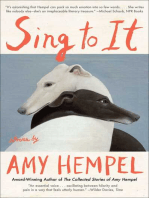 Sing to It: New Stories