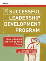 The Successful Leadership Development Program: How to Build It and How to Keep It Going