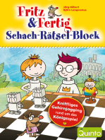 Fritz & Fertig Schach-Rätsel-Block: Kniffliges Gehirnjogging rund um das Königsspiel