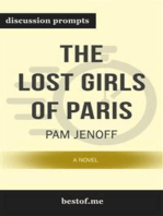 Summary: "The Lost Girls of Paris: A Novel" by Pam Jenoff | Discussion Prompts