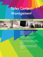 Sales Content Management Complete Self-Assessment Guide