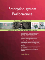 Enterprise system Performance Standard Requirements
