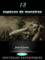 13 espèces de monstres