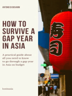How To Survive A Gap Year In Asia