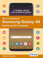 Das Praxisbuch Samsung Galaxy S8 - Anleitung für Einsteiger