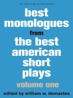 Best Monologues from Best American Short Plays