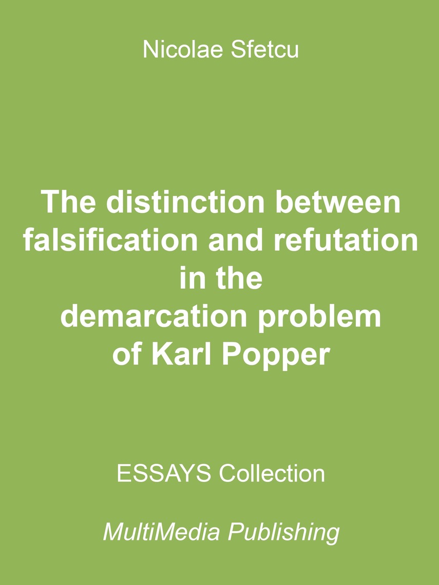 Falsification principle essay picture