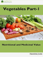 Vegetable Part-1: Nutritional and Medicinal Value