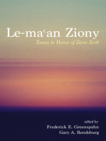 Le-maʿan Ziony: Essays in Honor of Ziony Zevit