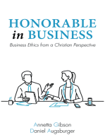 Honorable in Business: Business Ethics from a Christian Perspective