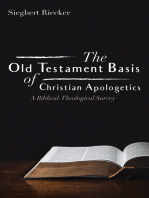 The Old Testament Basis of Christian Apologetics: A Biblical-Theological Survey