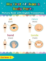 My First Afrikaans Body Parts Picture Book with English Translations: Teach & Learn Basic Afrikaans words for Children, #7