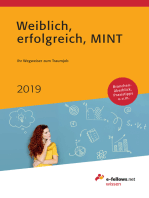 Weiblich, erfolgreich, MINT 2019: Ihr Wegweiser zum Traumjob