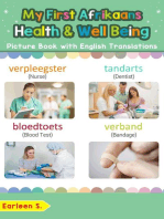 My First Afrikaans Health and Well Being Picture Book with English Translations