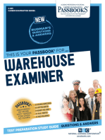 Warehouse Examiner: Passbooks Study Guide