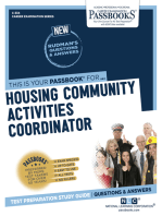 Housing Community Activities Coordinator: Passbooks Study Guide