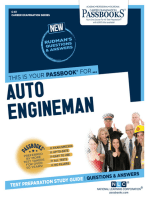 Auto Engineman: Passbooks Study Guide