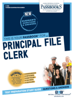 Principal File Clerk: Passbooks Study Guide