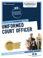 Uniformed Court Officer: Passbooks Study Guide