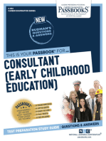 Consultant (Early Childhood Education): Passbooks Study Guide