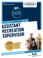 Assistant Recreation Supervisor: Passbooks Study Guide