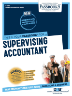 Supervising Accountant: Passbooks Study Guide