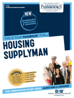 Housing Supplyman: Passbooks Study Guide