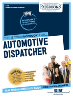 Automotive Dispatcher: Passbooks Study Guide