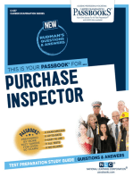 Purchase Inspector: Passbooks Study Guide