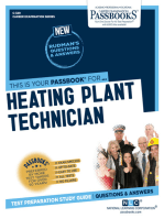 Heating Plant Technician: Passbooks Study Guide
