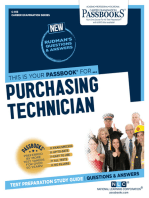 Purchasing Technician: Passbooks Study Guide