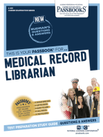 Medical Record Librarian: Passbooks Study Guide