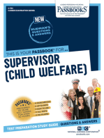 Supervisor (Child Welfare): Passbooks Study Guide
