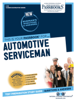 Automotive Serviceman: Passbooks Study Guide