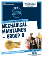 Mechanical Maintainer – Group B: Passbooks Study Guide
