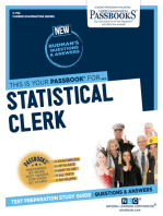 Statistical Clerk: Passbooks Study Guide