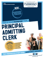 Principal Admitting Clerk: Passbooks Study Guide