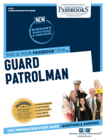 Guard Patrolman: Passbooks Study Guide