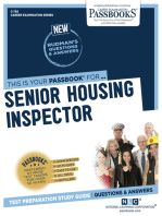 Senior Housing Inspector: Passbooks Study Guide
