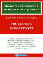 Biblioteca Electronica de Drept Public si Privat: Practica Judiciara Procedura Insolventei