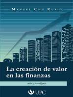 La creación de valor en las finanzas