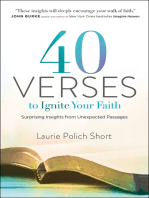 40 Verses to Ignite Your Faith: Surprising Insights from Unexpected Passages