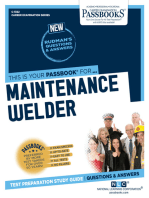 Maintenance Welder: Passbooks Study Guide