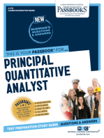 Principal Quantitative Analyst: Passbooks Study Guide