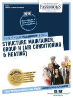 Structure Maintainer, Group H (Air Conditioning & Heating): Passbooks Study Guide
